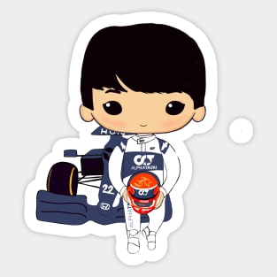 Yuki Tsunoda Sticker